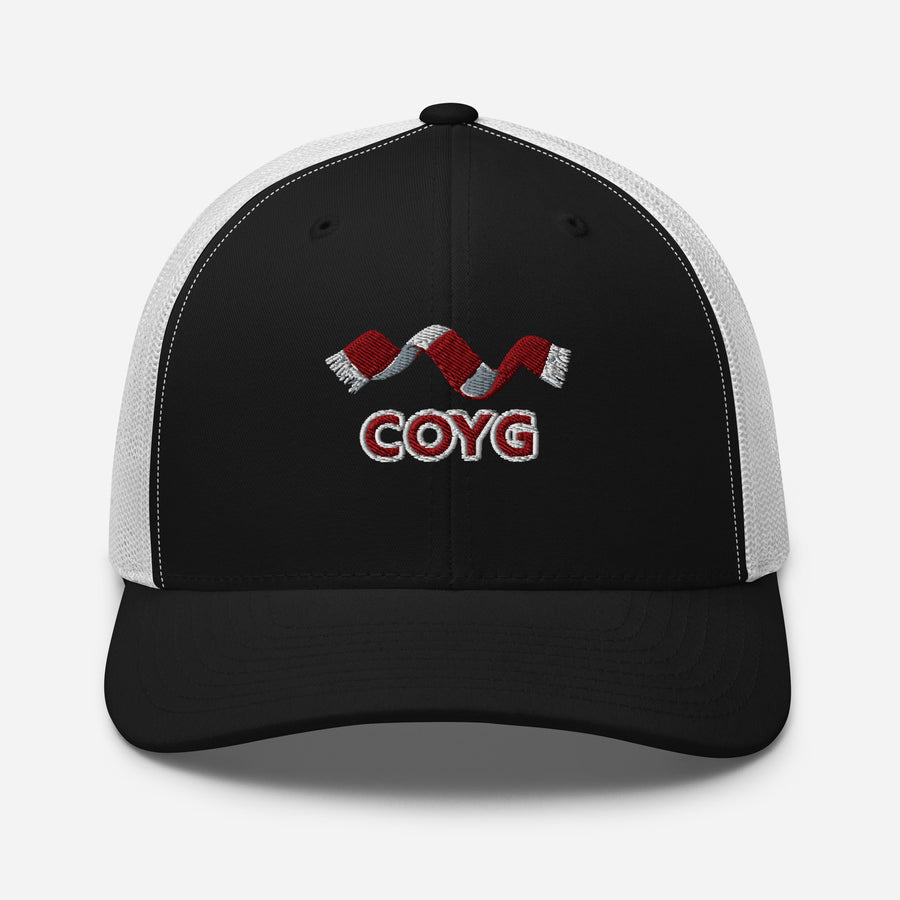 Arsenal Scarf Embroidered Trucker Cap