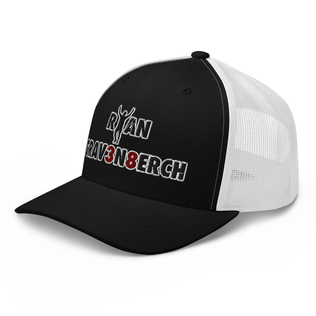 LFC GRAV3N8ERCH Powerhouse Trucker Cap-Prism and Ink
