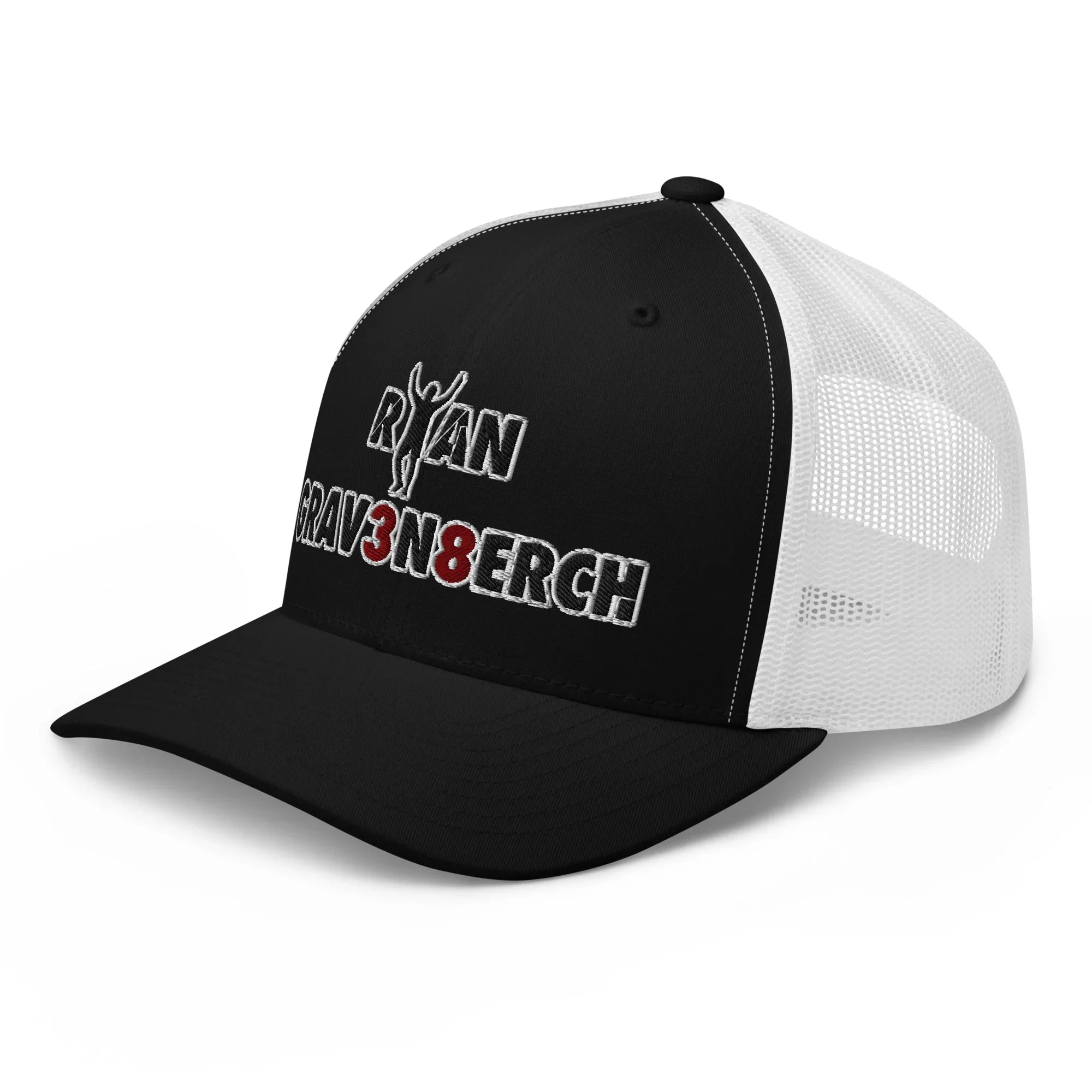 LFC GRAV3N8ERCH Powerhouse Trucker Cap-Prism and Ink