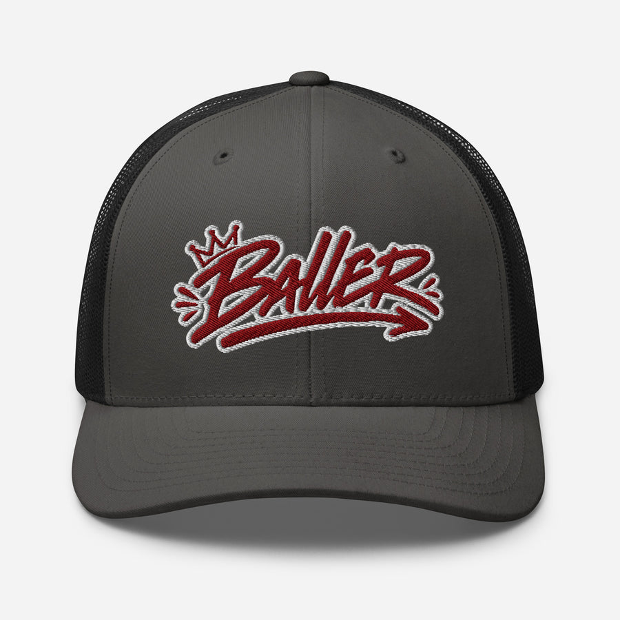 Baller Embroidered Trucker Cap