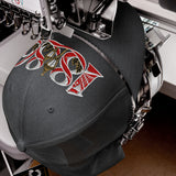 Arsenal 1886 Heritage Embroidered Football Trucker Cap – dark heather gray front view