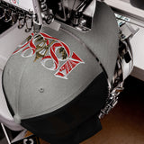 Arsenal 1886 Heritage Embroidered Football Trucker Cap – heather black front view