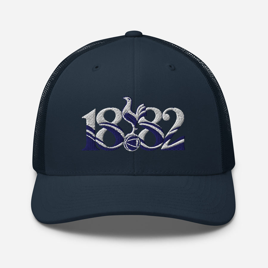 Tottenham Hotspur 1882 Heritage Embroidered Football Trucker Cap