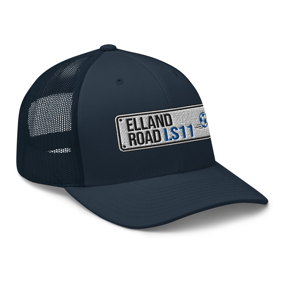 Leeds United Street Sign Embroidered Trucker Cap