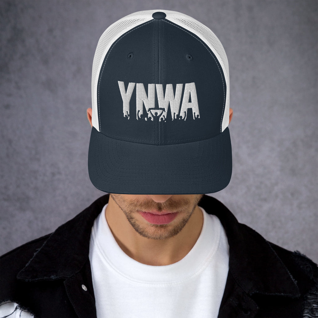 LFC YNWA Crowd Rise Trucker Cap-Prism and Ink