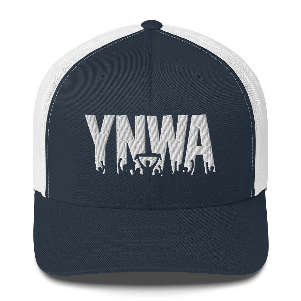 LFC YNWA Crowd Rise Trucker Cap-Prism and Ink