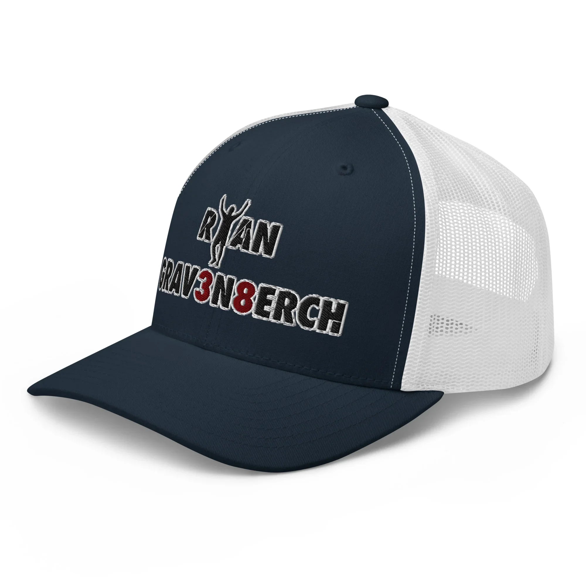 LFC GRAV3N8ERCH Powerhouse Trucker Cap-Prism and Ink