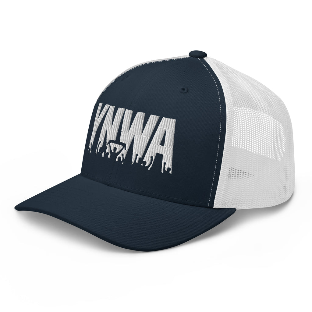 LFC YNWA Crowd Rise Trucker Cap-Prism and Ink