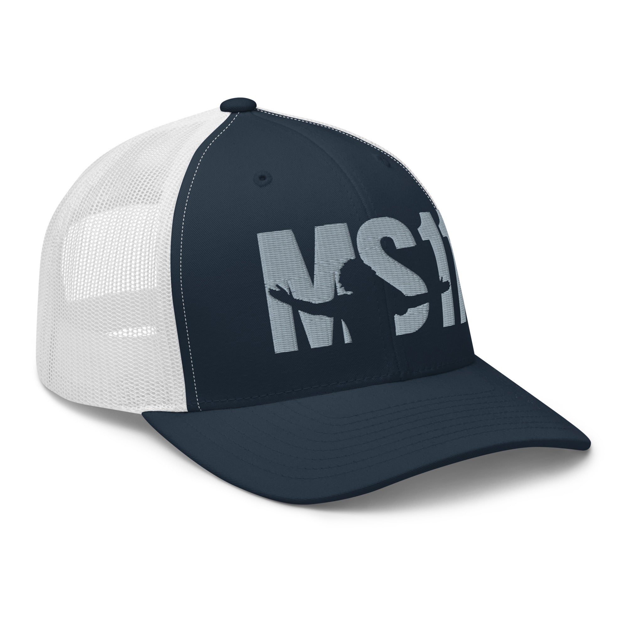 LFC Cap MS11 Legacy Trucker Cap-Prism and Ink