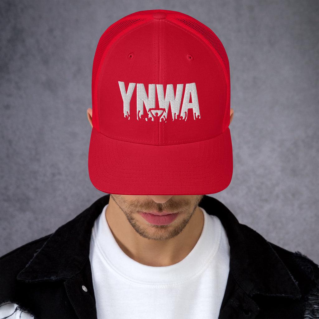 LFC YNWA Crowd Rise Trucker Cap-Prism and Ink