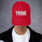 LFC YNWA Crowd Rise Trucker Cap-Prism and Ink