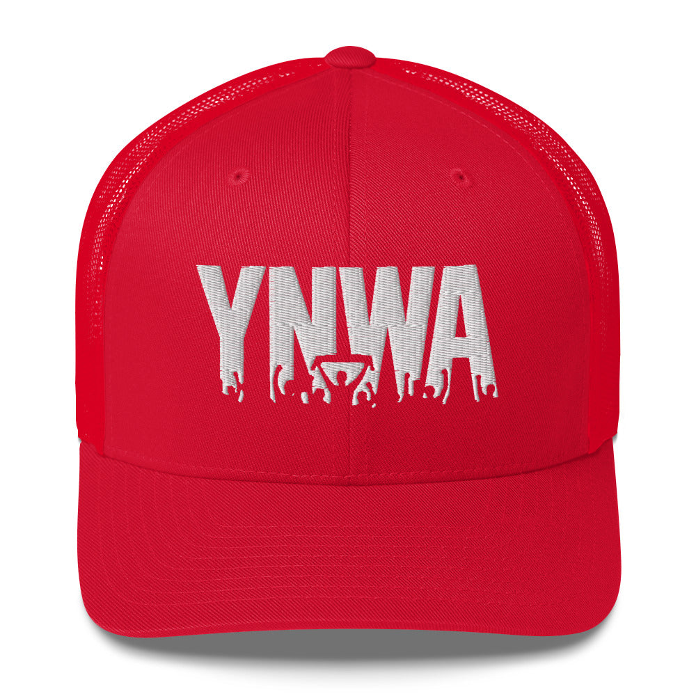 LFC YNWA Crowd Rise Trucker Cap-Prism and Ink