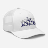 Tottenham Hotspur 1882 Heritage embroidered football trucker cap, white colour, right-front view