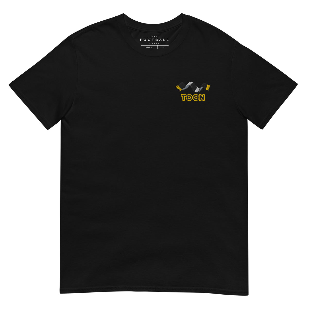 Newcastle's Scarf Embroidered Football T-Shirt