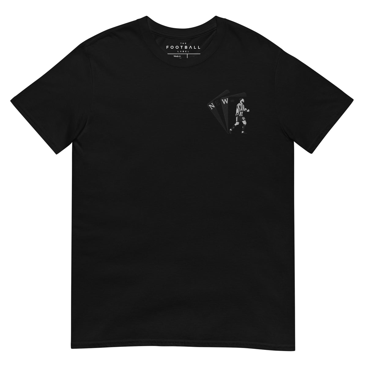 Bruno Guimarães Inspired Newcastle King Embroidered Football T-Shirt