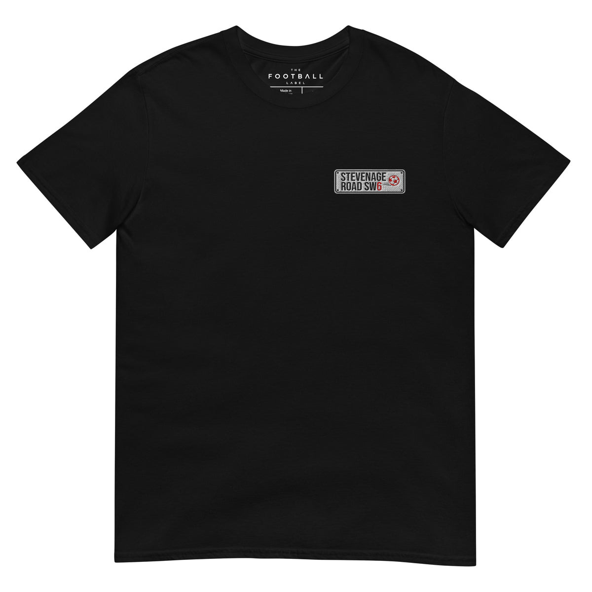 Fulham Street Sign Embroidered Football T-Shirt