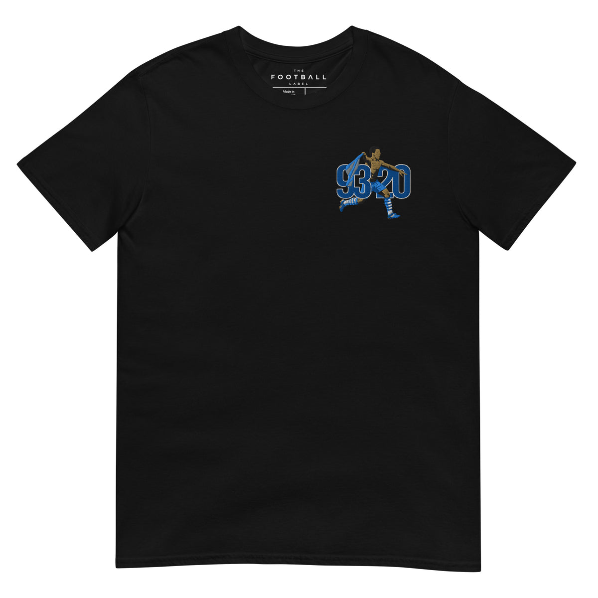 93:20 That Moment Embroidered Football T-Shirt
