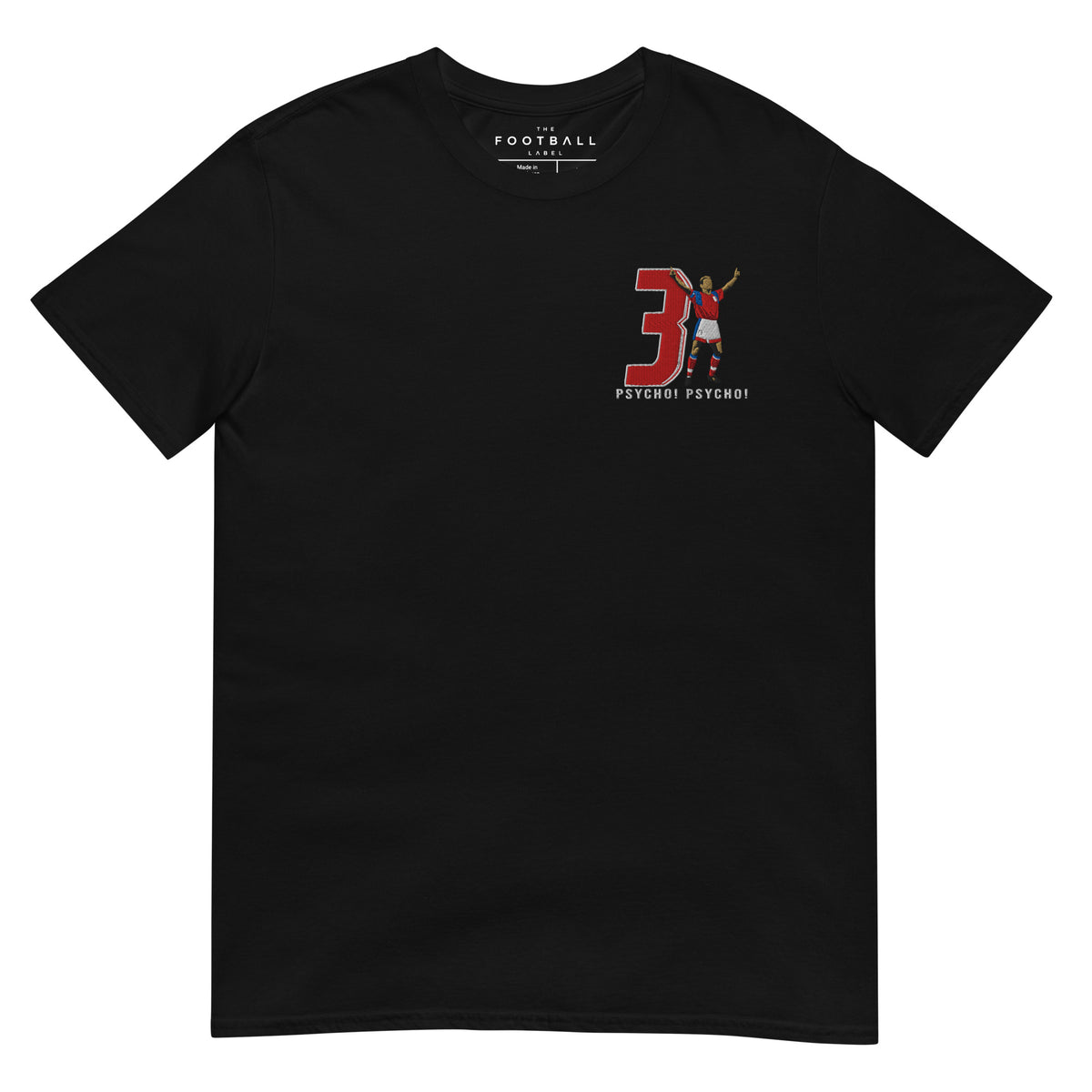 Stuart Pearce Inspired Nottingham Forest Embroidered Football T-Shirt