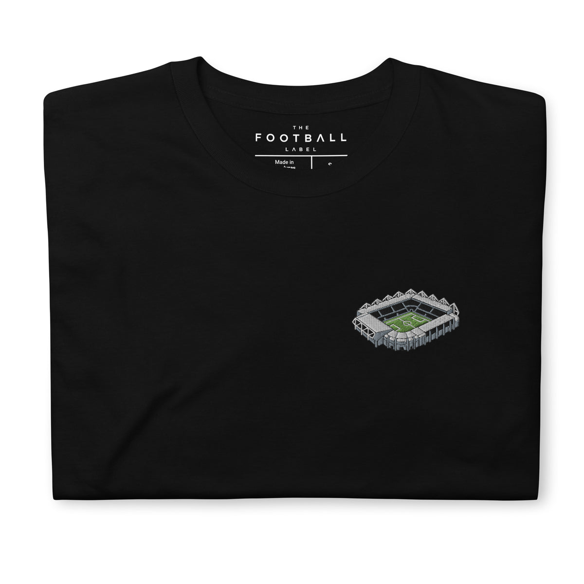 St James’ Park Inspired Newcastle United Embroidered Football T-Shirt