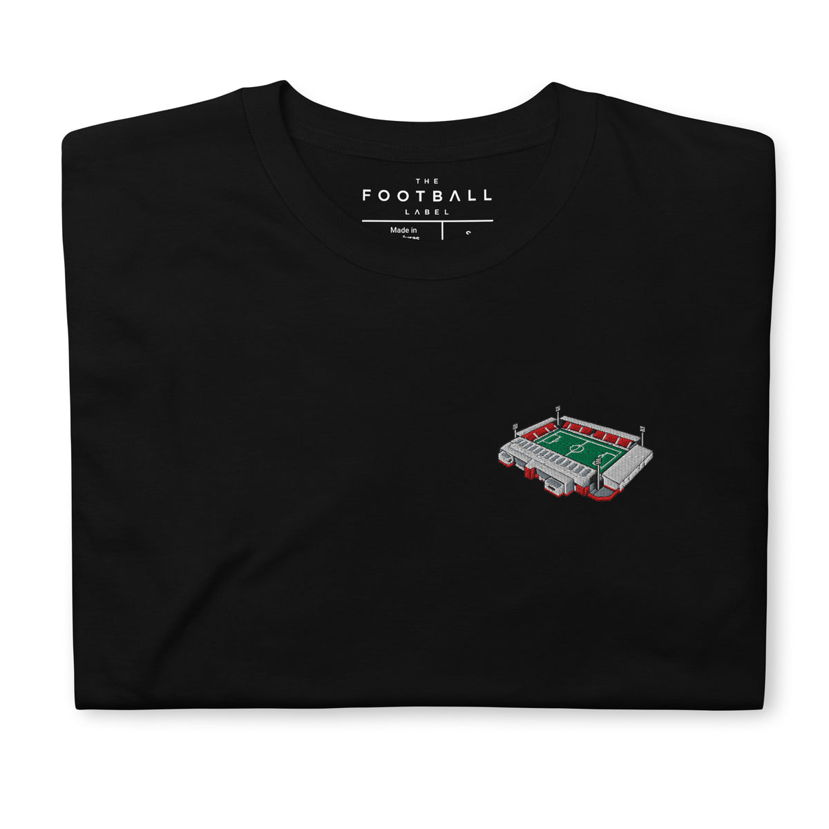Vitality Stadium Inspired Bournemouth Embroidered Football T-Shirt