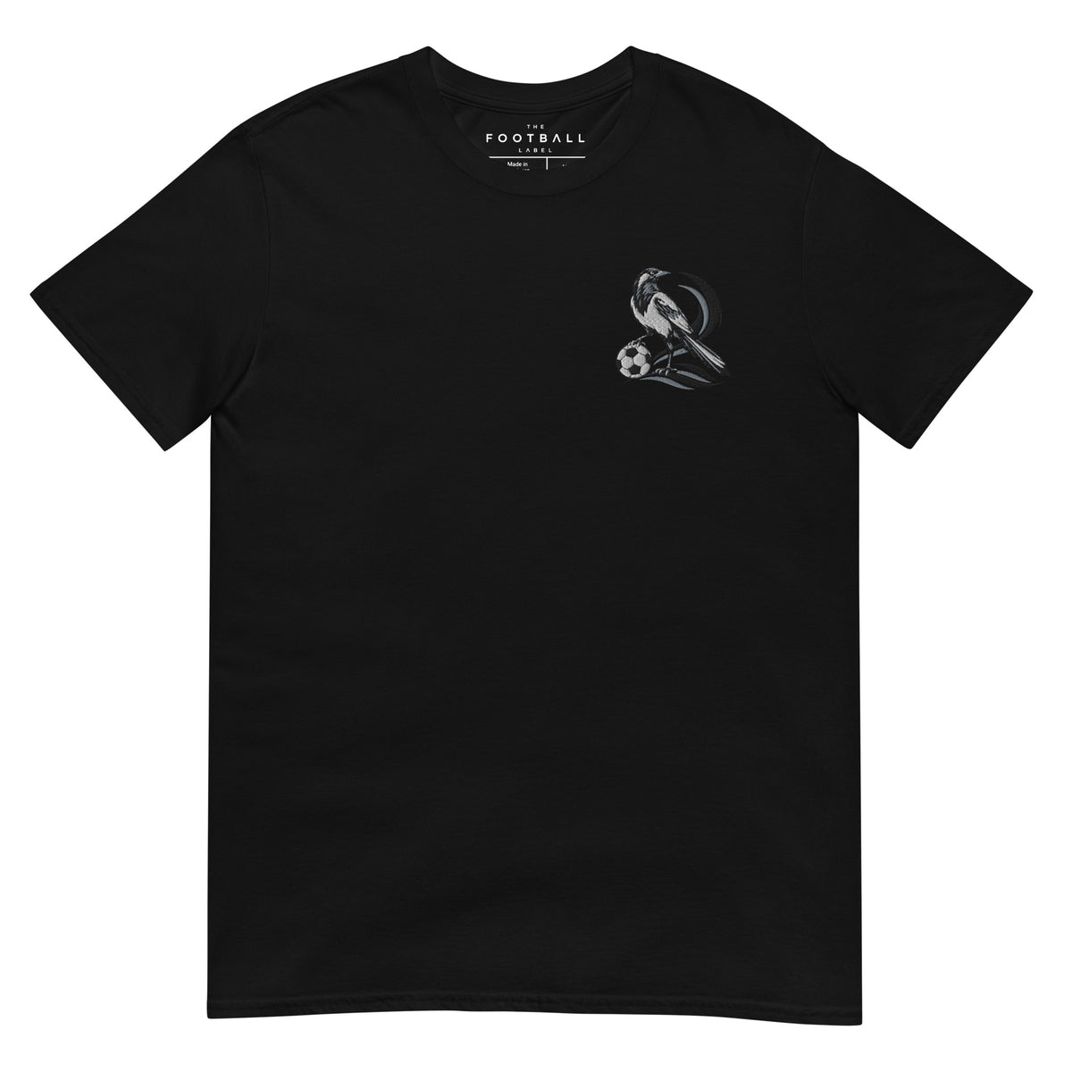 Geordie Magpie Inspired Embroidered Football T-Shirt