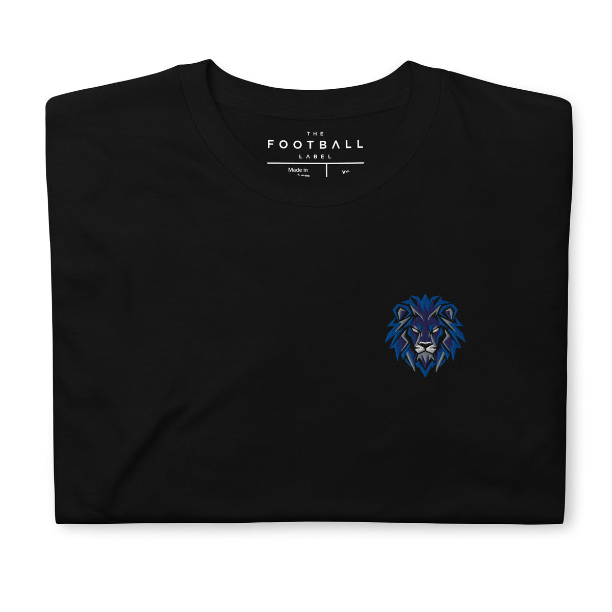Chelsea Inspired Geometric Lion Football T-Shirt