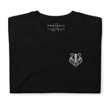 Fulham Inspired Geometric Badger Football T-Shirt