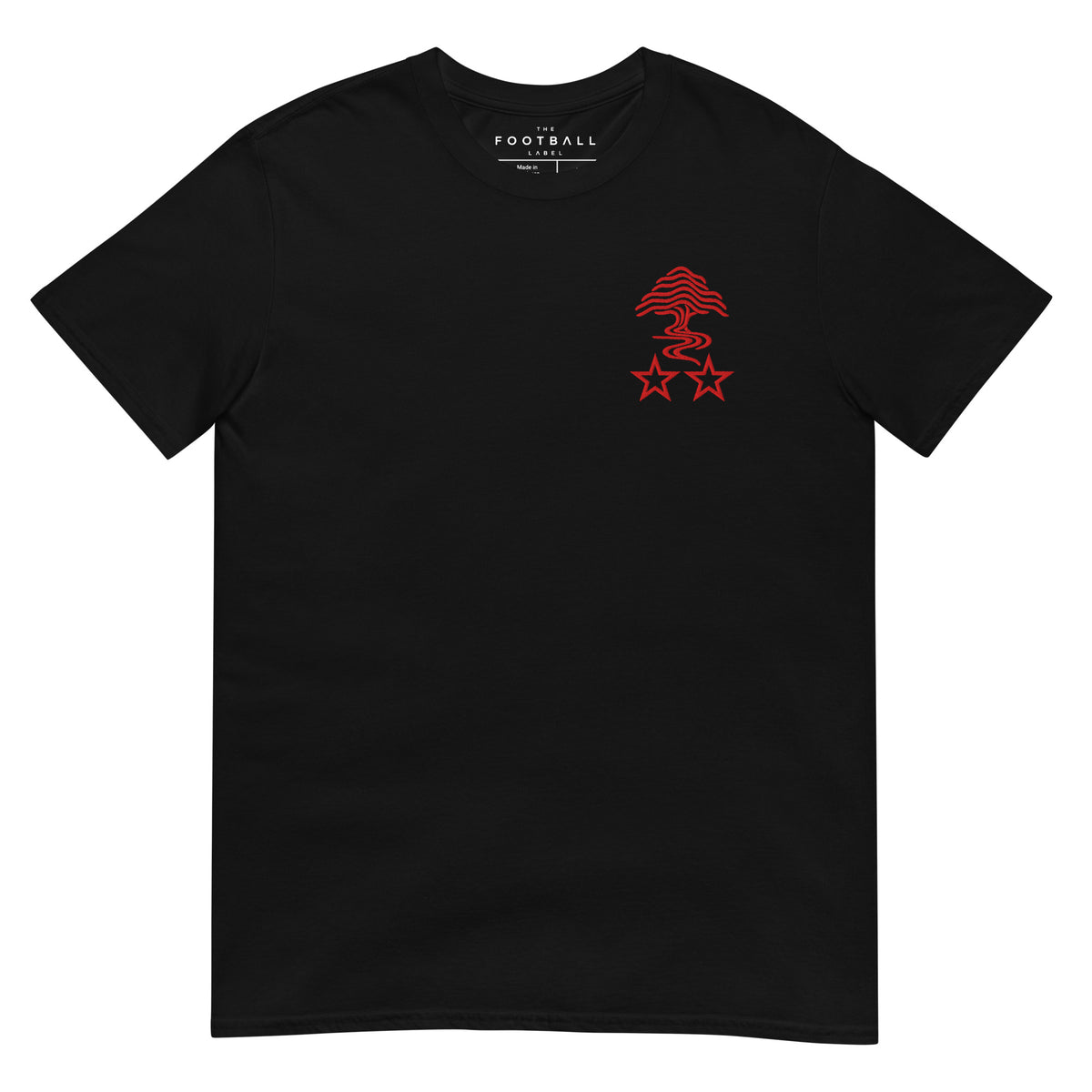 Nottingham Forest Inspired Two Stars Embroidered Football T-Shirt