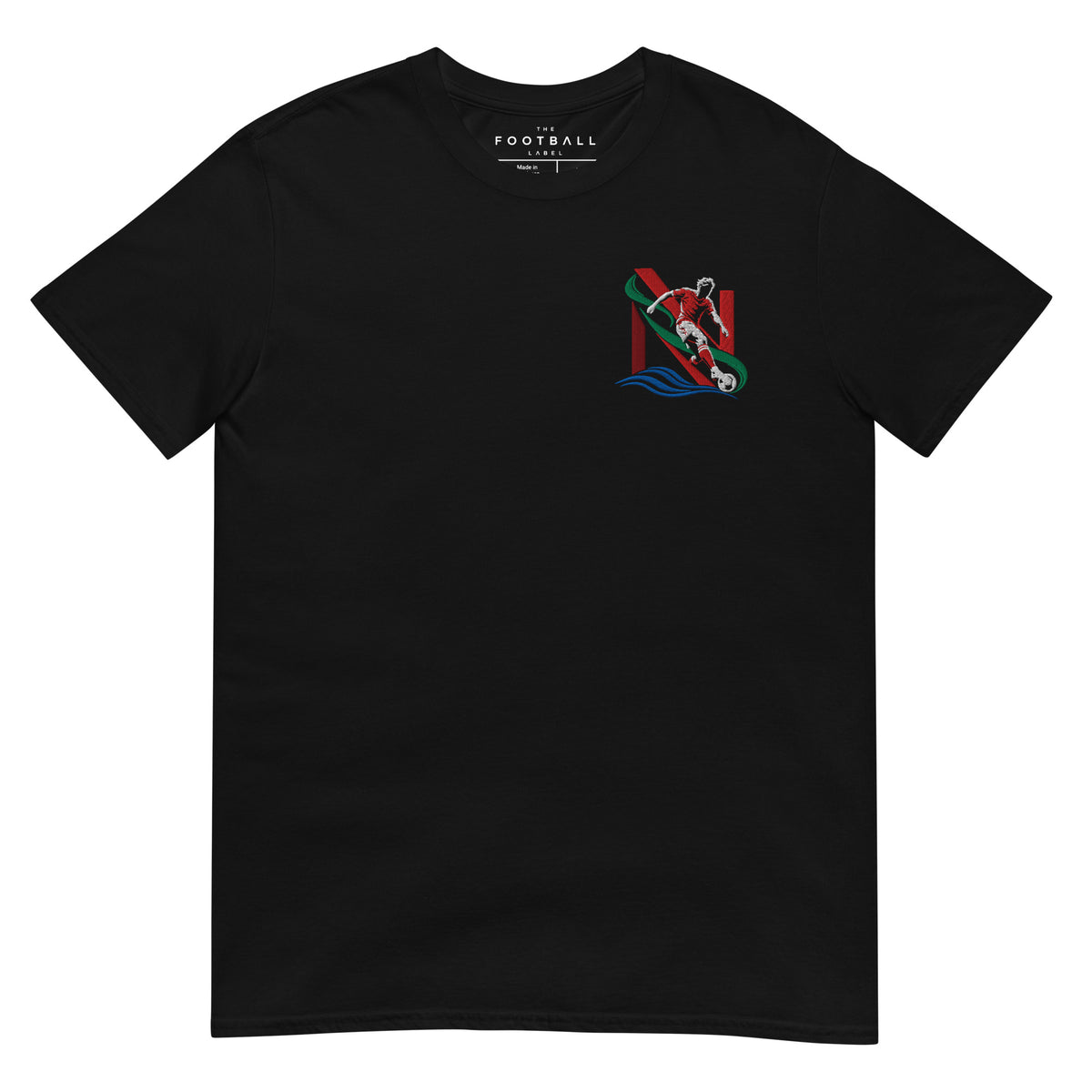 Nottingham Forest Inspired Embroidered Letter Football T-Shirt