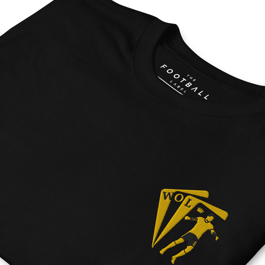 Rúben Neves Inspired Wolves King Embroidered Football T-Shirt