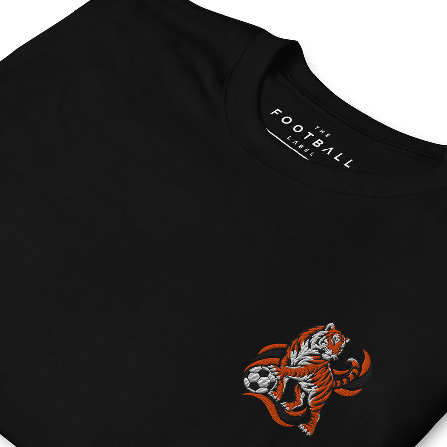 The Tigers Inspired Embroidered Football T-Shirt