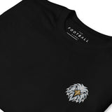 Crystal Palace Inspired Geometric Eagle Football T-Shirt