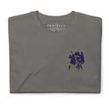 Chelsea Super Frank 04/05 Embroidered Football T-Shirt in charcoal, front view