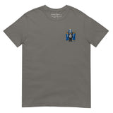 Chelsea Champions 04/05 Embroidered Football T-Shirt in charcoal, alternate front view