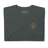 Aston Villa Inspired Geometric Lion Football T-Shirt