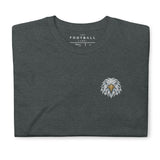 Crystal Palace Inspired Geometric Eagle Football T-Shirt