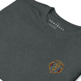 Aston Villa Inspired Geometric Lion Football T-Shirt