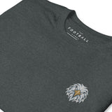 Crystal Palace Inspired Geometric Eagle Football T-Shirt