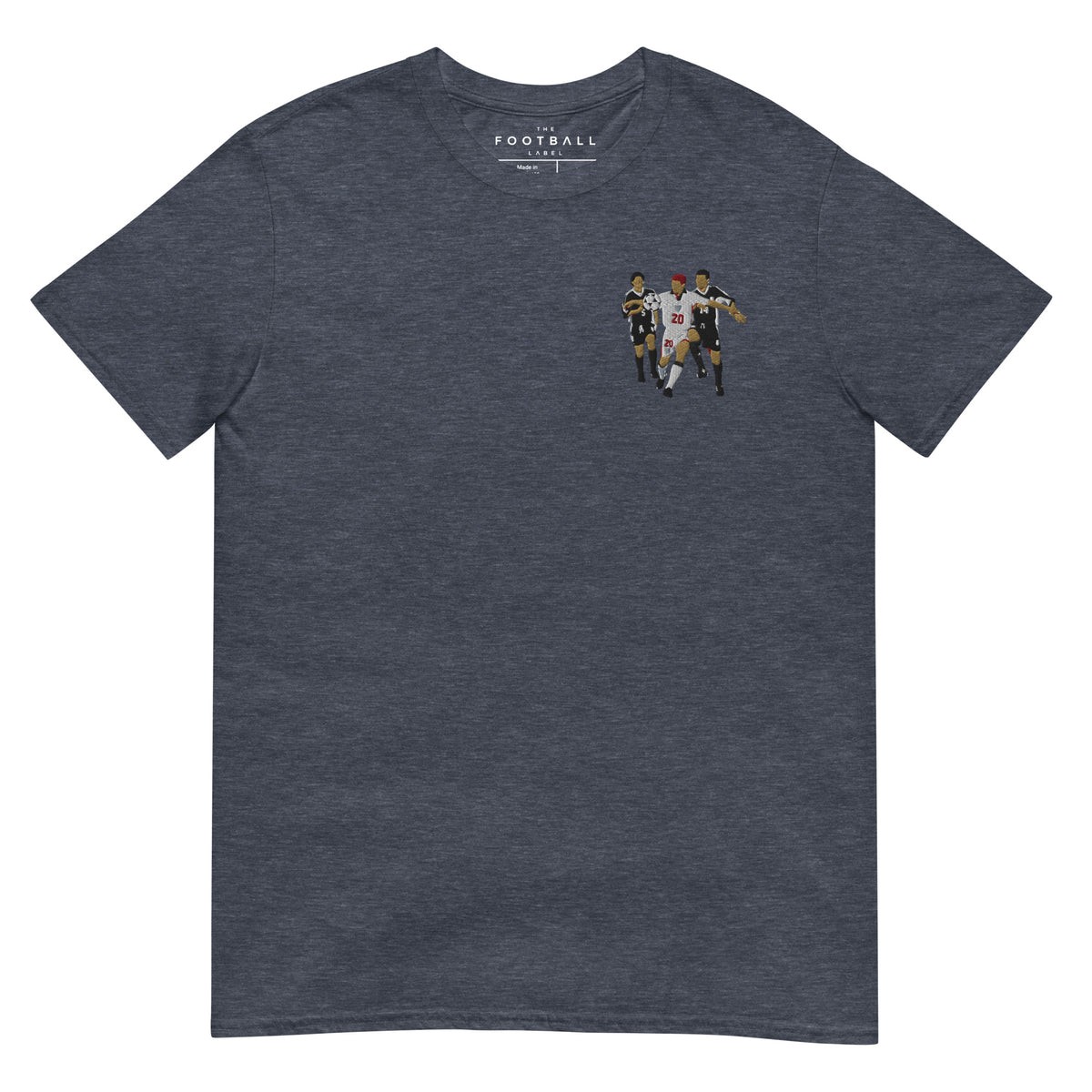 England v Argentina 1998 Embroidered Football T-Shirt