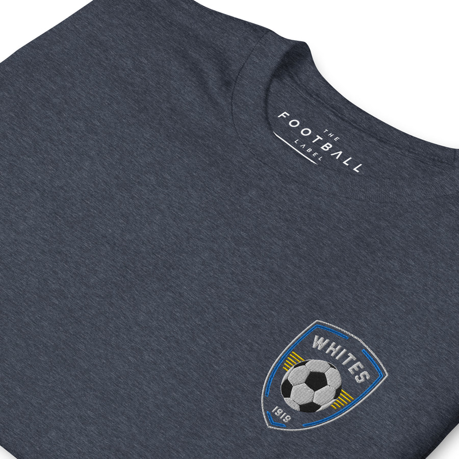 Leeds United Shield Embroidered Football T-Shirt
