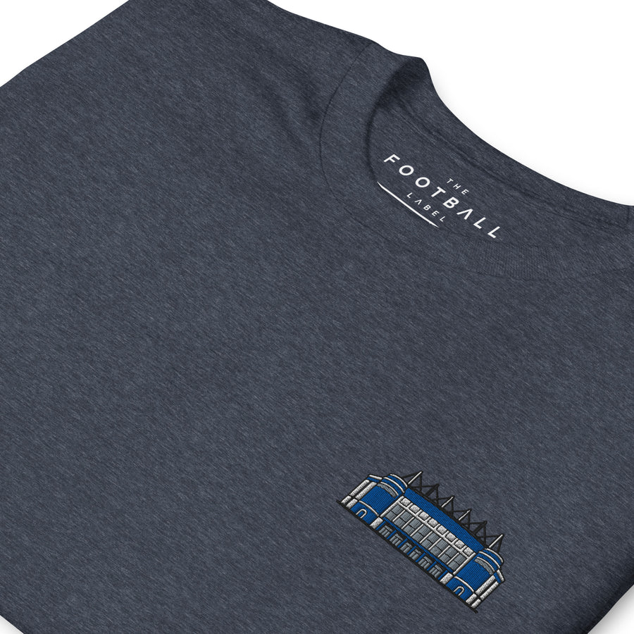 Everton Stadium Embroidered Football T-Shirt