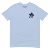 Chelsea Super Frank 04/05 Embroidered Football T-Shirt in light blue, alternate front view
