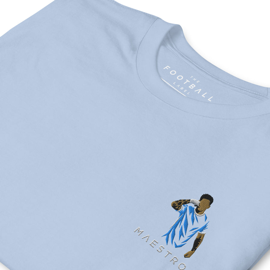 Enzo Fernández Inspired Manchester City Elite Embroidered Football T-Shirt