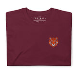 Hull City Inspired Geometric Tiger Football T-Shirt