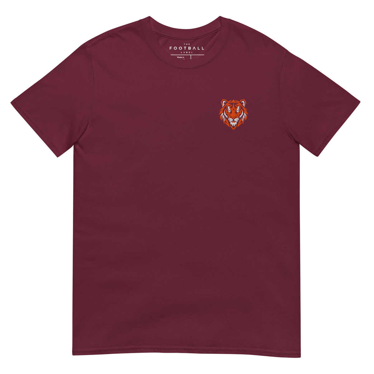 Hull City Inspired Geometric Tiger Football T-Shirt
