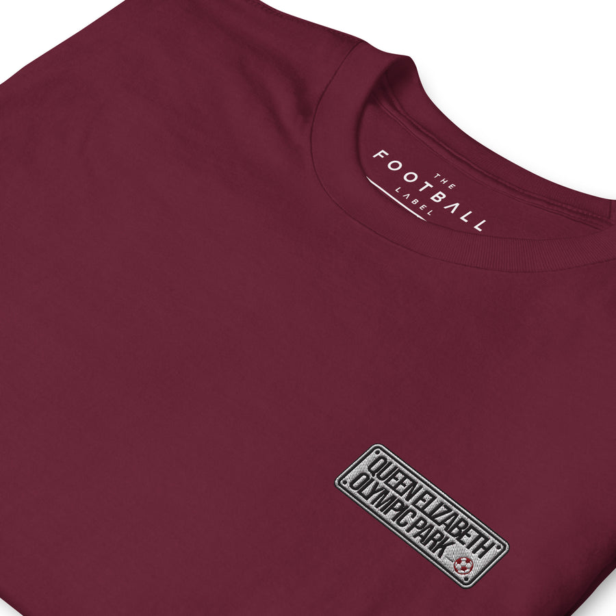 West Ham Street Sign Embroidered Football T-Shirt
