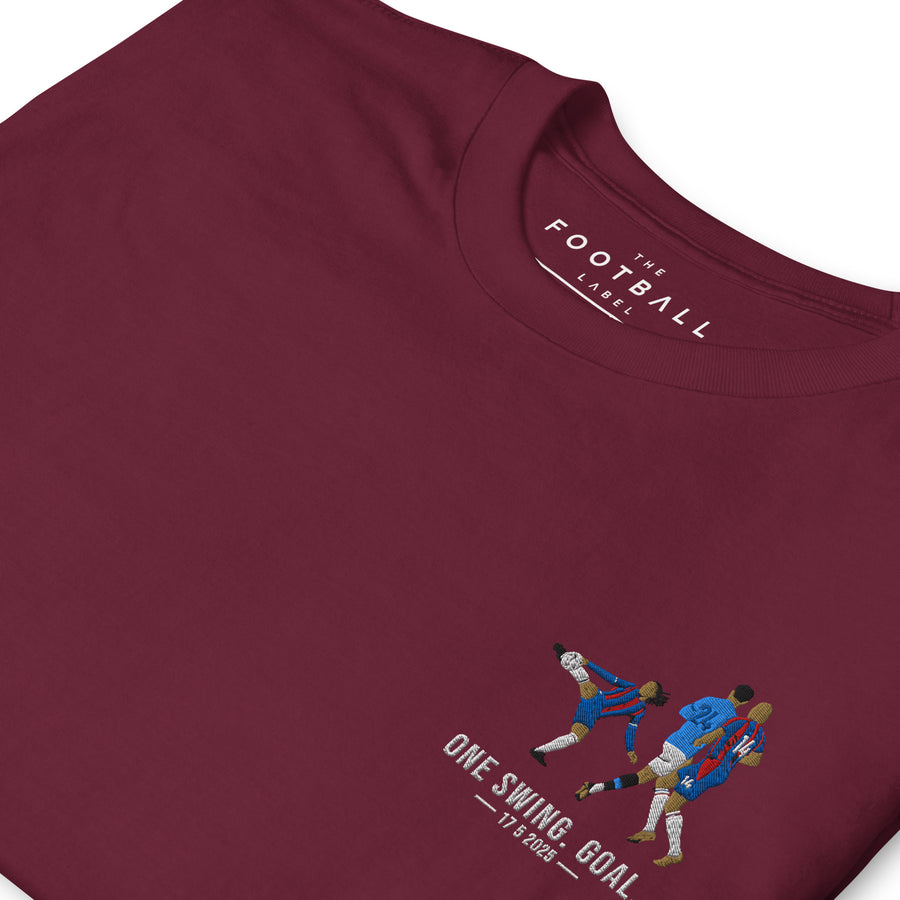 Eberechi Eze Inspired Crystal Palace Iconic Moment Embroidered Football T-Shirt