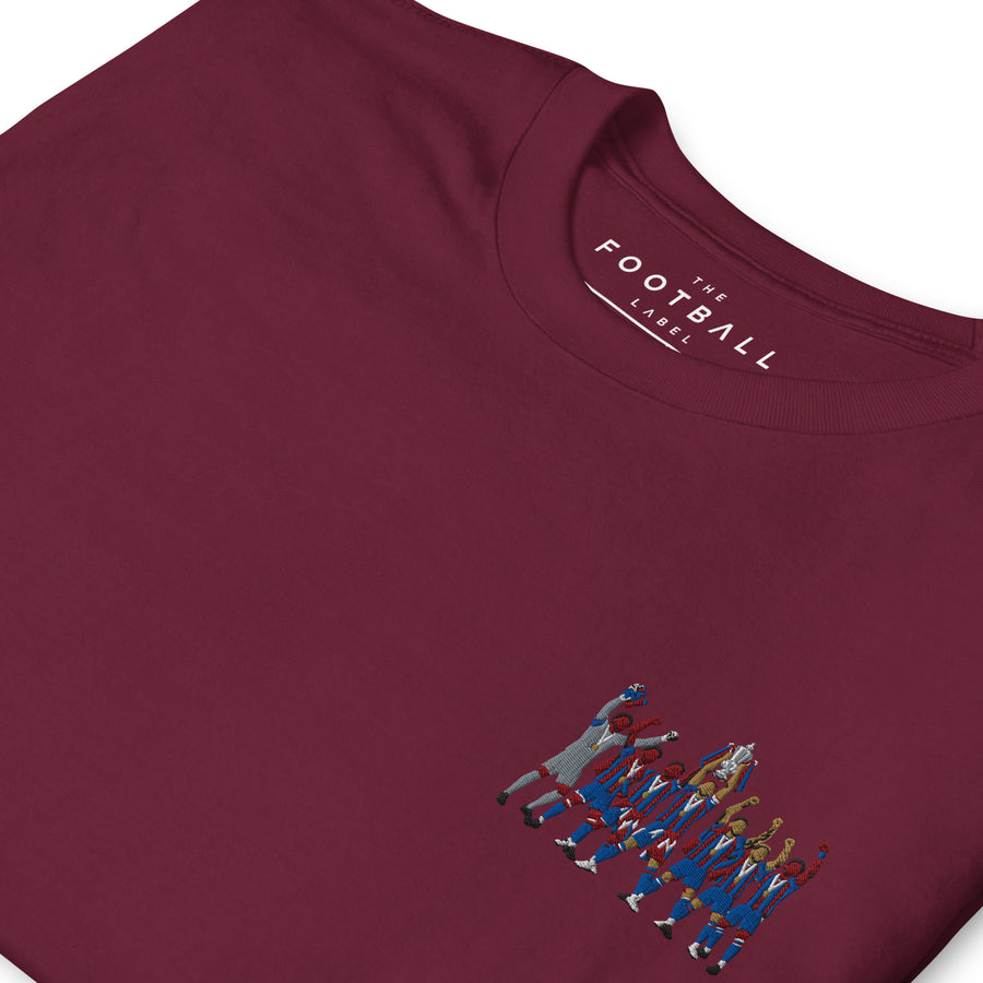 Crystal Palace 2025 FA Cup Champions Embroidered Football T-Shirt