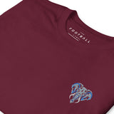 Coventry City Inspired Geometric Elephant Football T-Shirt