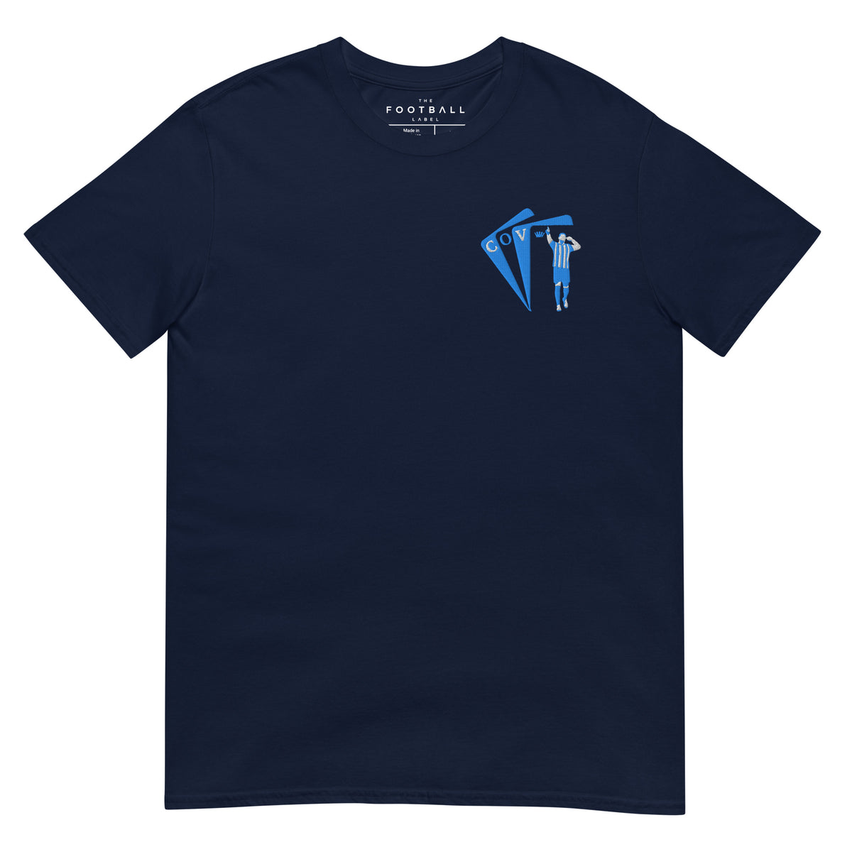 Mustapha Hadji Inspired Coventry City King Embroidered Football T-Shirt
